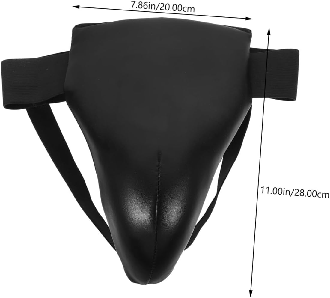Wear-Resistant Groin Protector and Comfortable Crotch Guard for Men, Integrated Breathable Training Groin Guard for Boxing, Taekwondo, MMA Martial Arts