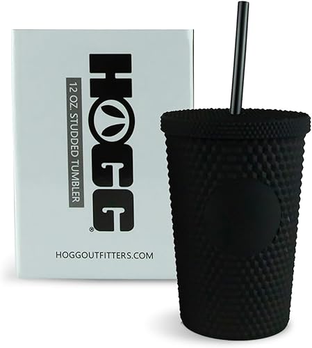 Hogg Vaso de 24 onzas con tapa y pajita, diseño de arcoíris, taza reutilizable para café helado, vaso brillante para mujeres, taza de diamantes de