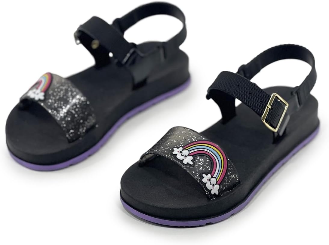 Sandália Infantil Arco-Íris Menina Glitter Fivela Leve em promoção! Veja a oferta e mais achadinhos de Sandálias & Chinelos Infantis Hoje é o melhor dia para comprar Sandália Infantil Arco-Íris Menina Glitter Fivela Leve com aquele preço maroto! Promoção! Aproveite a oferta!