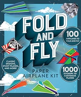 Fold and Fly Paper Airplane Kit