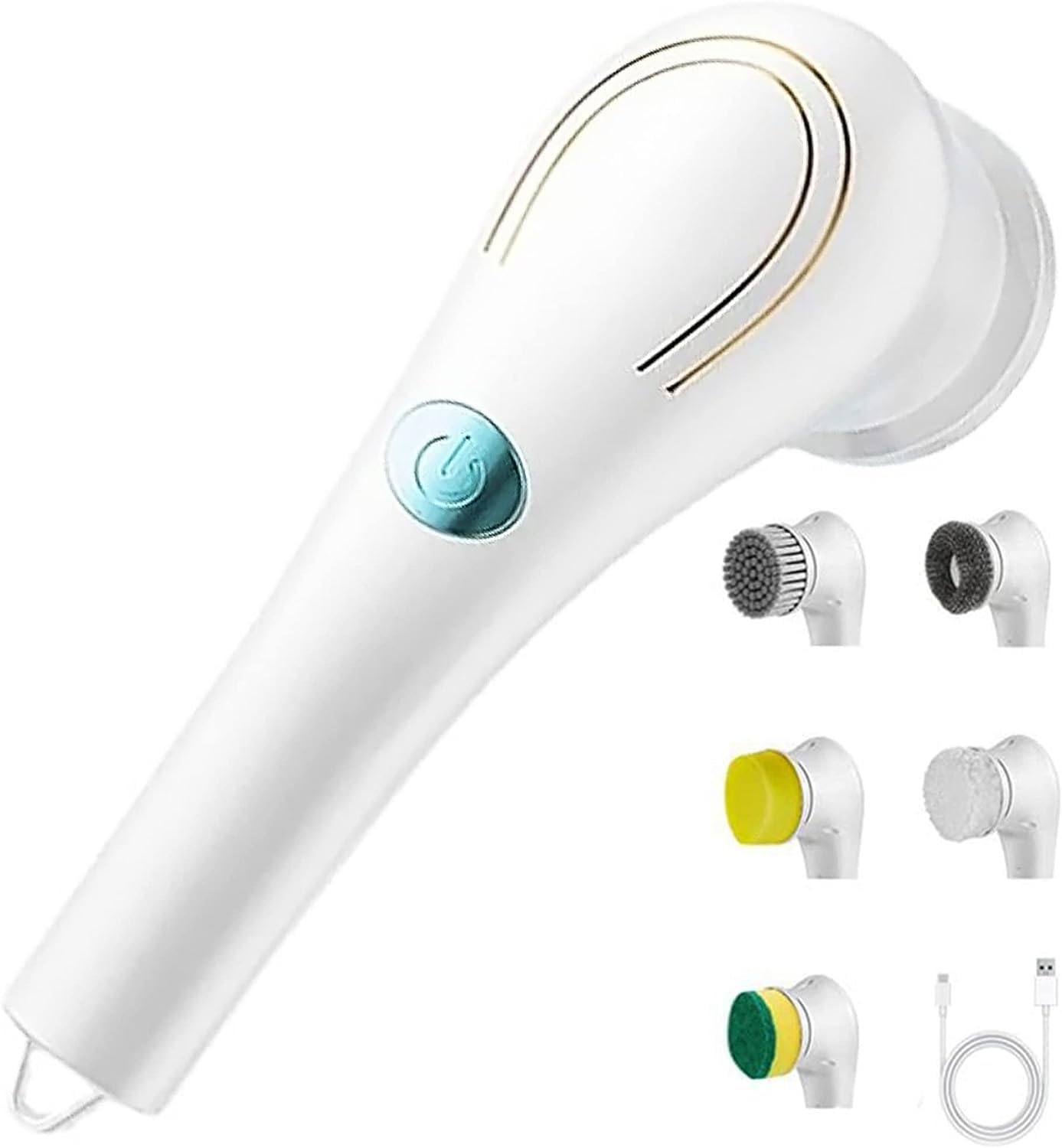 BOXZEO Multi-Functional Electric Cleaning Brush 5 in 1 Magic Power Scrubber Home Cleaning Tools Spin Scrubber with Buffer Polisher, for Bathroom, Shower, Tub, Kitchen Floor Electric Spin Scrubber (B0CY5JTZTT) Amazon Price History, Amazon Price Tracker