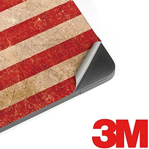 Skinit Decal Laptop Skin Compatible with MacBook Pro 13-inch with Touch Bar (2016-20) - Originally Designed Distressed American Flag Design