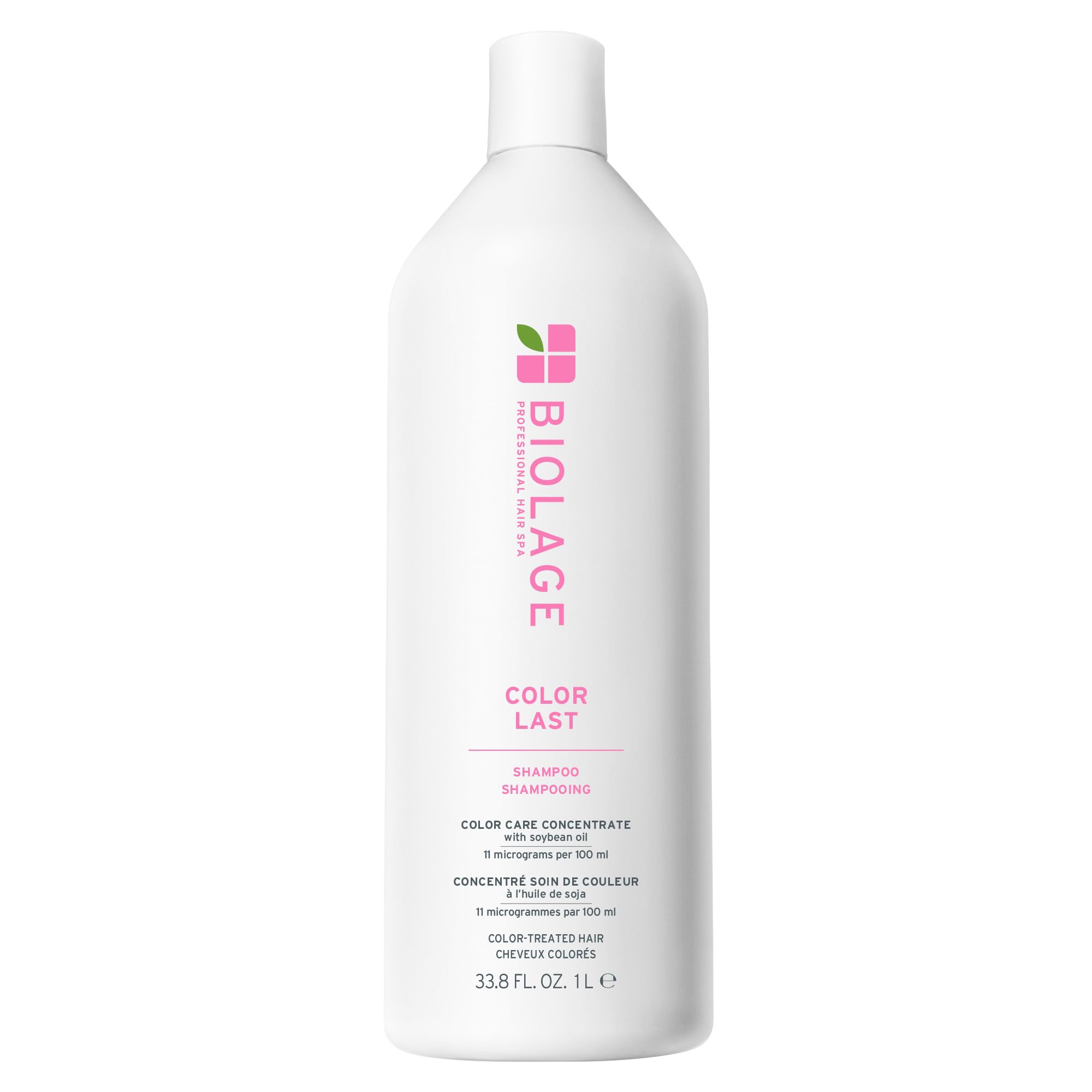 Biolage Color Last Shampoo - For Color-Treated Hair, Nourishes, Strengthens, Hydrates and Adds Shine, Soybean Oil & Stearic Acid, Paraben & Mineral Oil-Free, Vegan