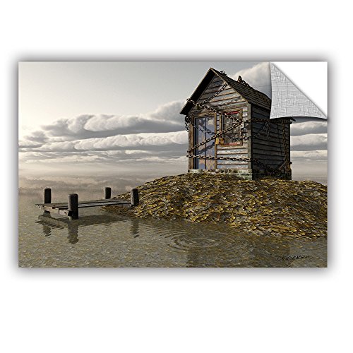 wall art Cynthia Decker's Locked out, Art Appeelz-Cuadro de Pared extraíble, 30,5 x 45,7 cm, Lona, 12x18