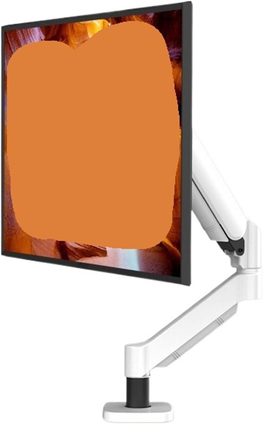 Display stand pneumatic hovering, lifting and rotating(Snowflakesilver17-32inch)