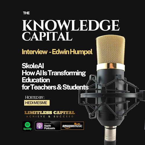 『Edwin & SkoleAI – How AI Is Transforming Education for Teachers & Students』のカバーアート