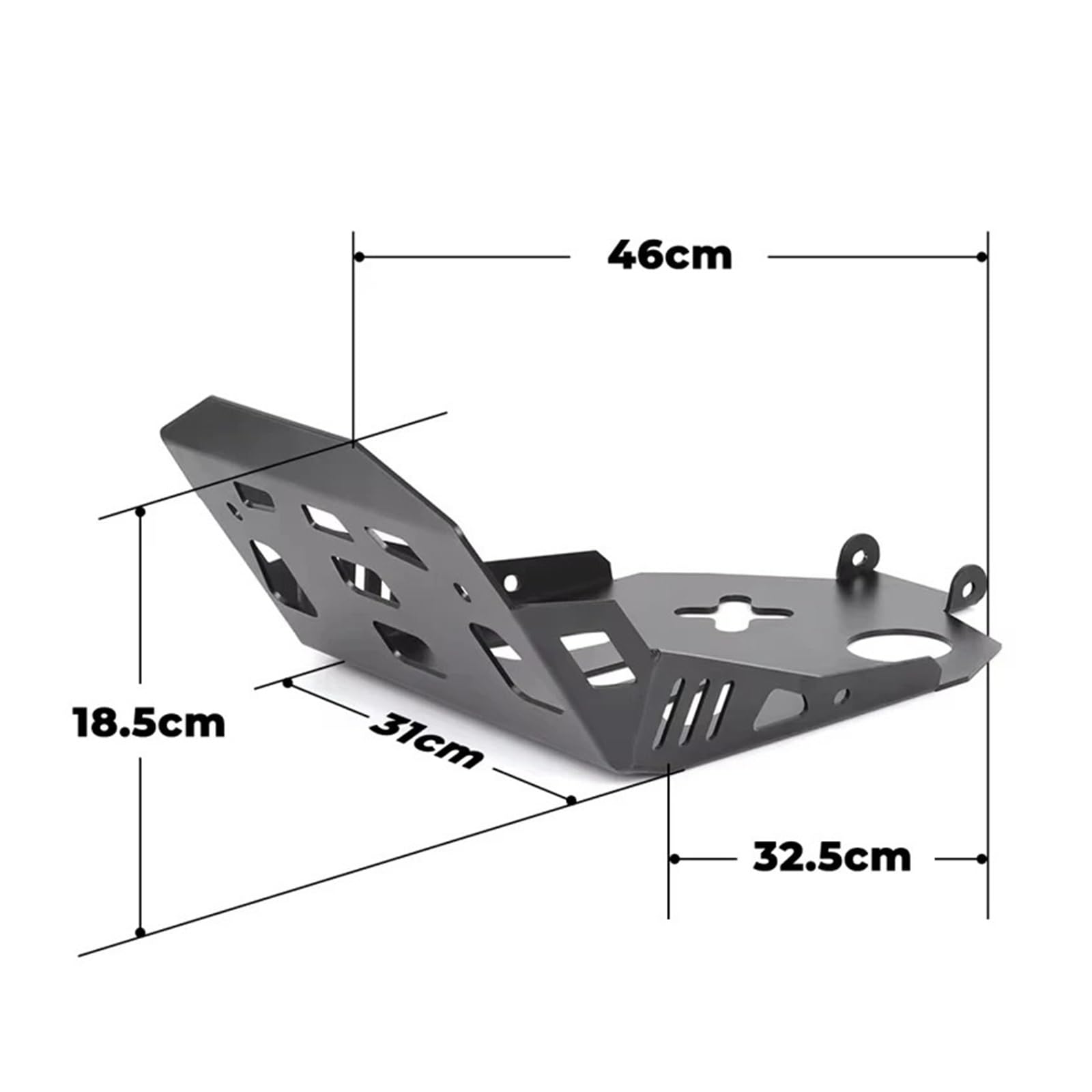 Protector Motor Cubre Carter para Loncin para VOGE 300 para Rally GY para RALLY300 Cubierta Protección Motor Chasis Debajo Placa Deslizamiento Protector Panza