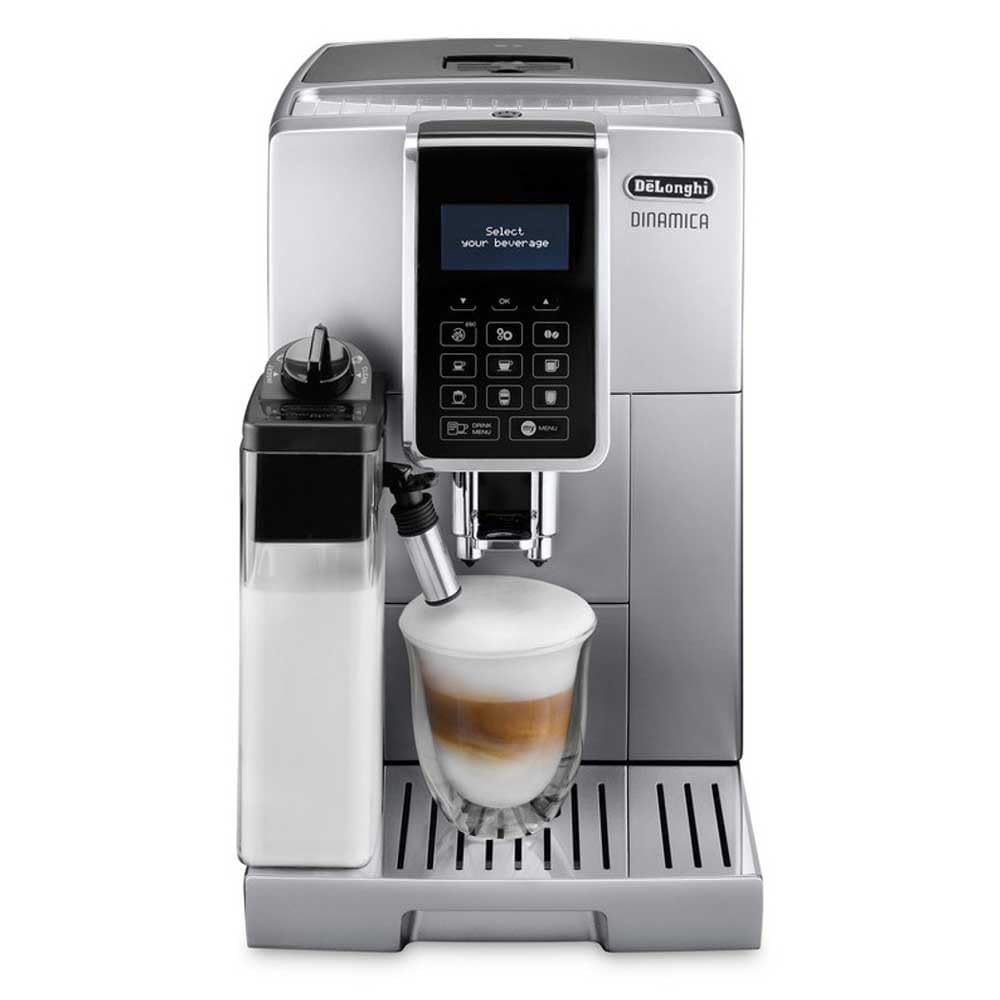 DeLonghi ECAM 350.75.S Cafetera (Independiente, Máquina de café en cápsulas, 1,8 L, Molinillo integrado, 1450 W, Plata)