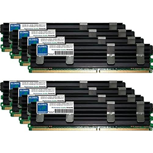 RAM DDR2 800MHz 32Go FBDIMM ECC pour corriger les erreurs système Mac Pro