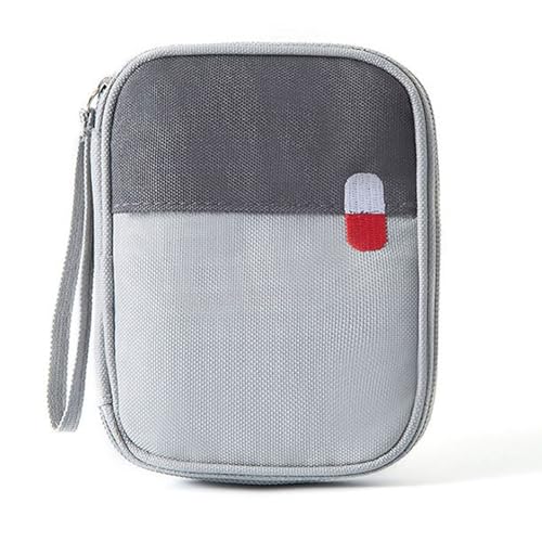 AONAYO Reiseapotheke Tasche, Tragbar Medikamententasche Klein, Erste Hilfe...