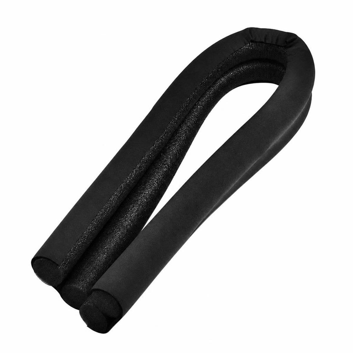 1 Door Bottom Door Seam Sealing Strip Under the Door Thickened Sound Insulation Bug Proof Windproof Dust Household Door Bedroom-Black