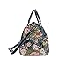 Signare Tapestry Large Travel Duffle Bag Ladies Overnight Weekender Carryon Gym Sports Duffel bags for Women with Floral Peony Design (BHOLD-PEO)