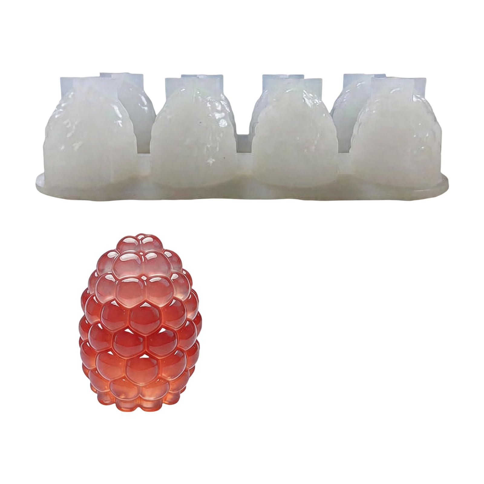 YIGZYCN 8 Cavity Silicone Baking for Making Creative and Fun Dessert Cake Jellies and Puddings Making Dessert for Baking