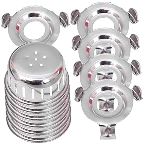 TOYZFRIENDY 10 Juegos Kit de Repuestos Olla Presión con Tapa Antiobstrucción y Soporte Compatible con Ollas de Aluminio Instalación Fácil Bloqueo Válvula Vapor Diseño Alta Presión para