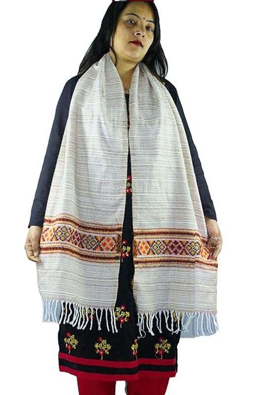 vkg Men|Women Kullu Muffler Single-Patti Khadai Design (95"X55" Aprroximately)-picture-12