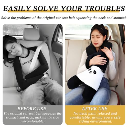Almohada ergonómica en forma de K marrón para auto miniatura 2