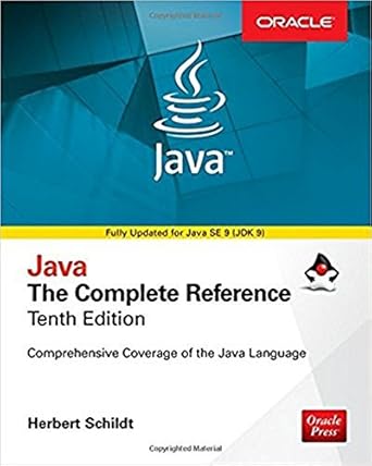 Java : The Complete Reference, 10Th Edition: Schildt: 9789387432291 ...