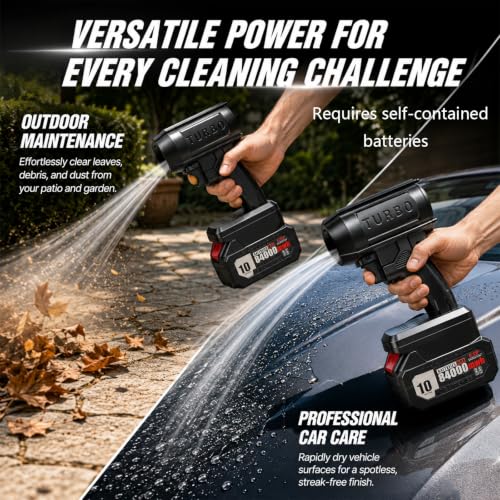 Piglulu Turbo Jet Blower V3.0 Cordless Leaf Blower - image 3