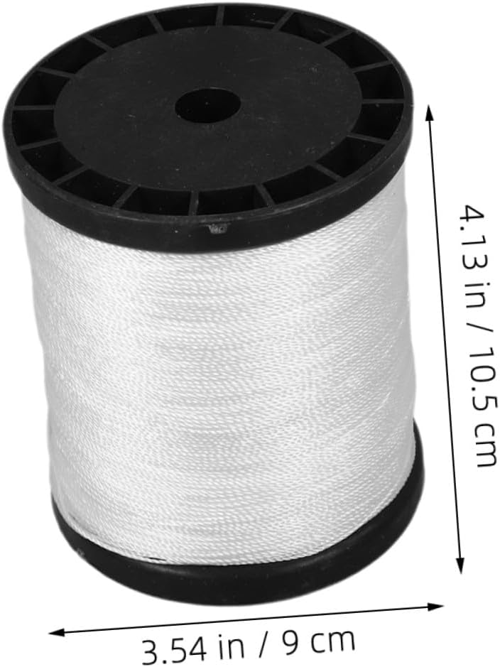 Toddmomy 3 Rolls Masonry Nylon String Line Sturdy Twisted Nylon Cord Construction Twine for Outdoor Bricklaying and Building Sites 0.195kg