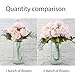Flojery Silk Peony Bouquet Vintage Artificial Peonies Flower for Home Wedding Party Decor (1pcs, Peach Pink)