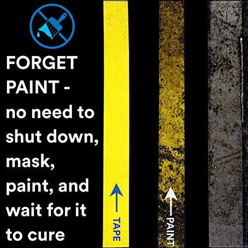 Image of 3M Vinyl Tape 471, 1 in x 36 yd, Blue, 1 Roll, Paint Alternative for Floor Marking, Social Distancing, Color Coding, Safety Marking (Pack of 2)