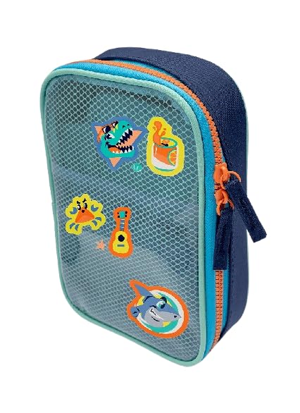 PUKET - Estojo Grande Escolar Infantil Puket Color Block Menino