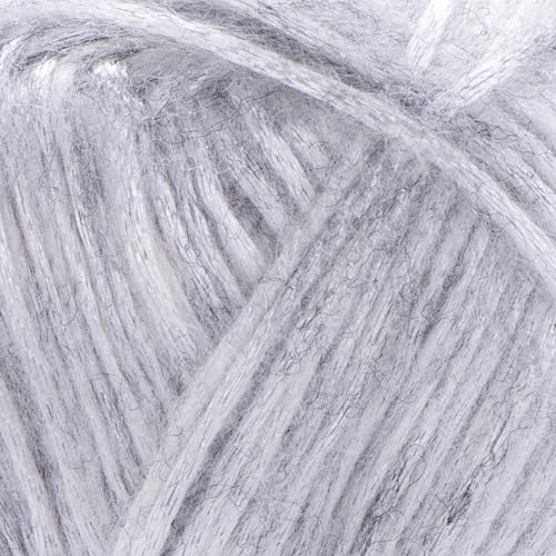Image of YarnArt Melody Variegated Chainette - Metallic Sheen Fiber for Knitting, Crochet & Embroidery, 100g (3.5 oz) Skein, 230m (251 yd), Premium Blend of 70% Polyamide 21% Acrylic 9% Wool (881)