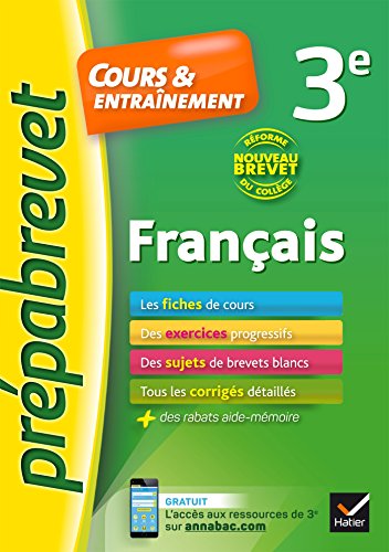Français 3e Nouveau brevet