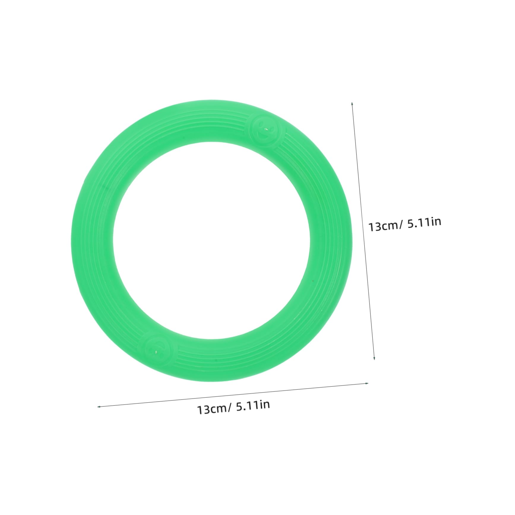 Cabilock 5pcs Watermelon Retainer Fruit Supermarket Watermelon Rings Watermelon Stand Ring Cantaloupe Stand Ring Display Ring Round Watermelon Stand Watermelon Base Light Green Plastic