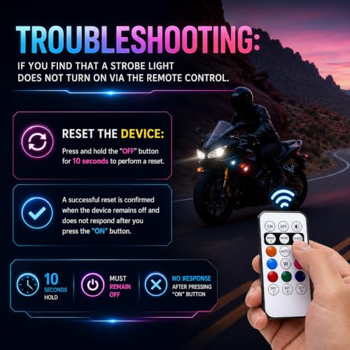 BendJoy 4 Pack LED Navigation Lights with Remote Control, Bike Light Modified, USB Rechargeable Car LED Light, Hook-and-Loop Mount for Car, Scooter, Helmet & Bike, Car Interior Lights Wireless - Image 6