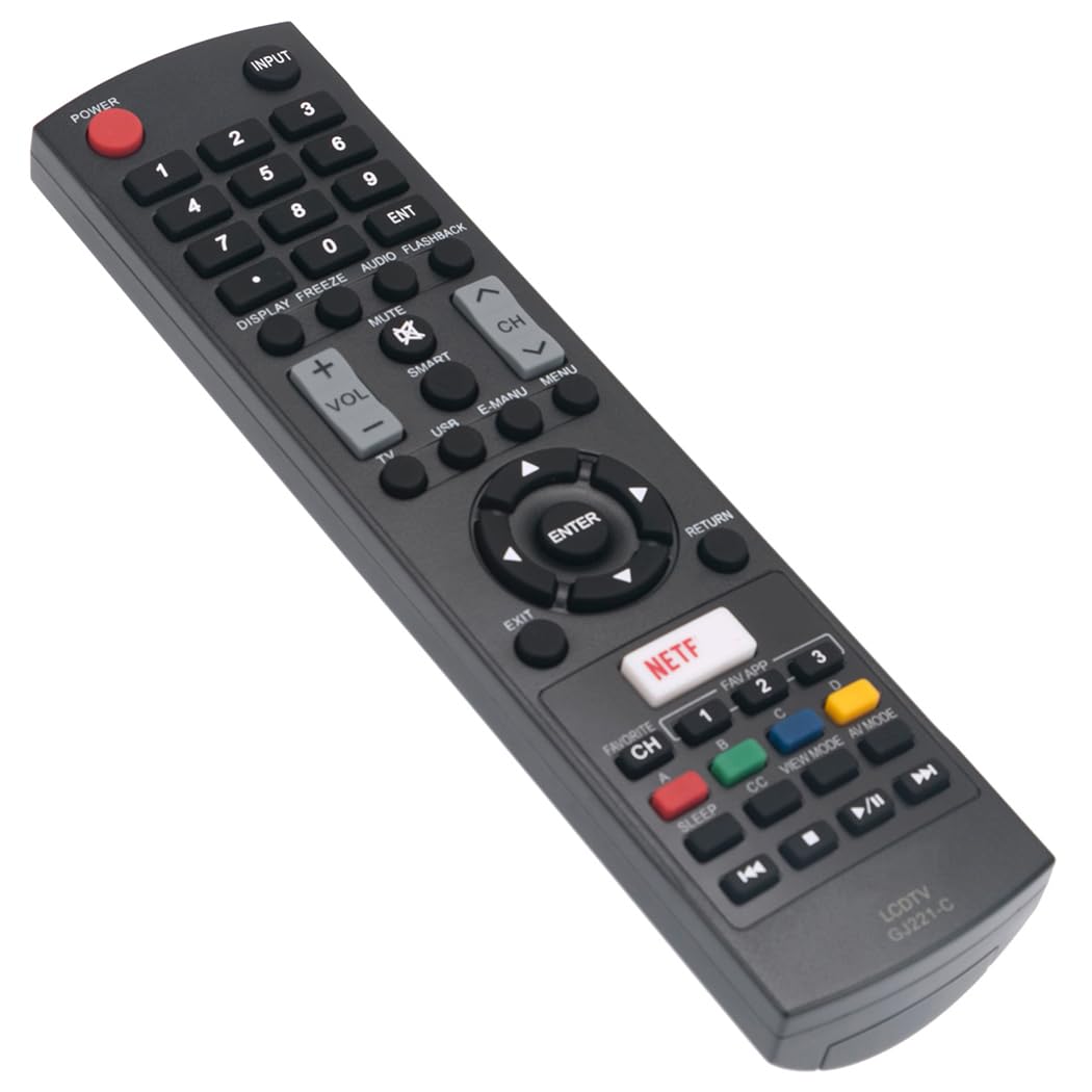 Amazon.com: GJ221-C Replacement Remote fit for Sharp TV LC