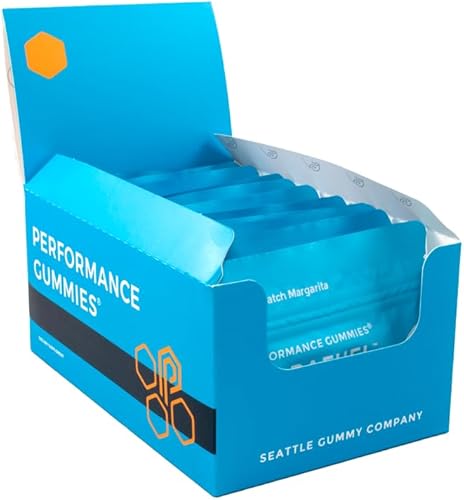 Miniatura 6 de SGC Seattle Gummy Company - Gomitas de hidratación con electrolitos HydraFuel - Paquete de 12 Margarita - Rendimiento atlético mejorado y soporte de