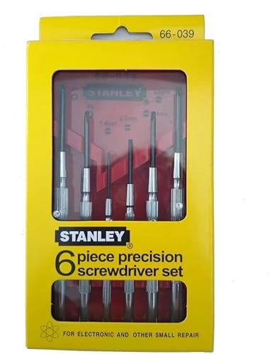 STANLEY Precision Metal Screwdriver Set (6-Pieces)