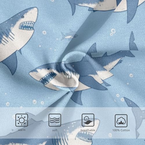 Wusikd Sharks Swimming Boys' Underwear Cotton Boys Briefs Soft Toddler Underwear 2T3