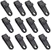 12pcs Tarp Canvas Clips Heavy Duty Lock Grip Clamps Thumb Screw Tent Clip Awning Clamp Set Jaw Tent Snaps Tarps Canopies and Covers Locking Clamp Design for Outdoors Camping Farming Garden Tarps