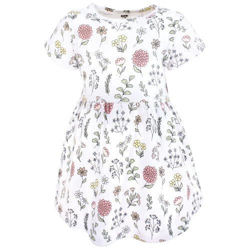 Image of Hudson Baby Girl's Cotton Dresses