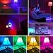 Color Changing Light Bulb, RGB LED Light Bulbs with Remote Control, Dimmable 5W, 500LM, E26 Screw Base Bulbs, Decorative Flood Lights, Mood Light -Timing,12 Color Choices, Great for Home, Stage, Party