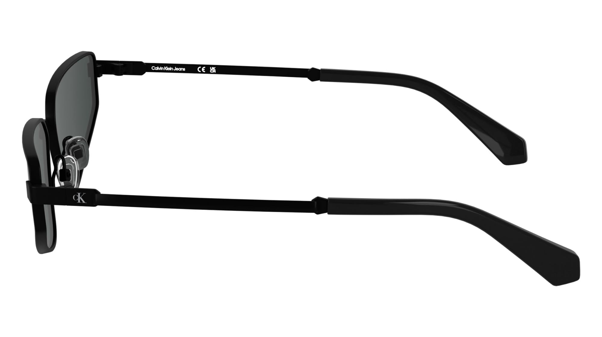 CALVIN KLEIN JEANS Brille Größe 57 mm Matte Schwarz Eye Size: 57 Bridge: 15