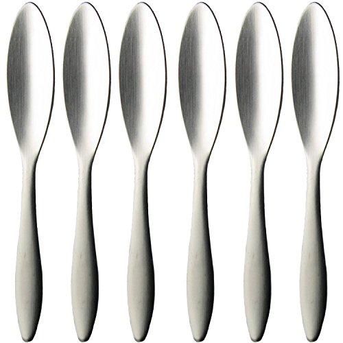 Todai 18-8 Albi 005798 Petite Spoon (Pack of 6), Silver