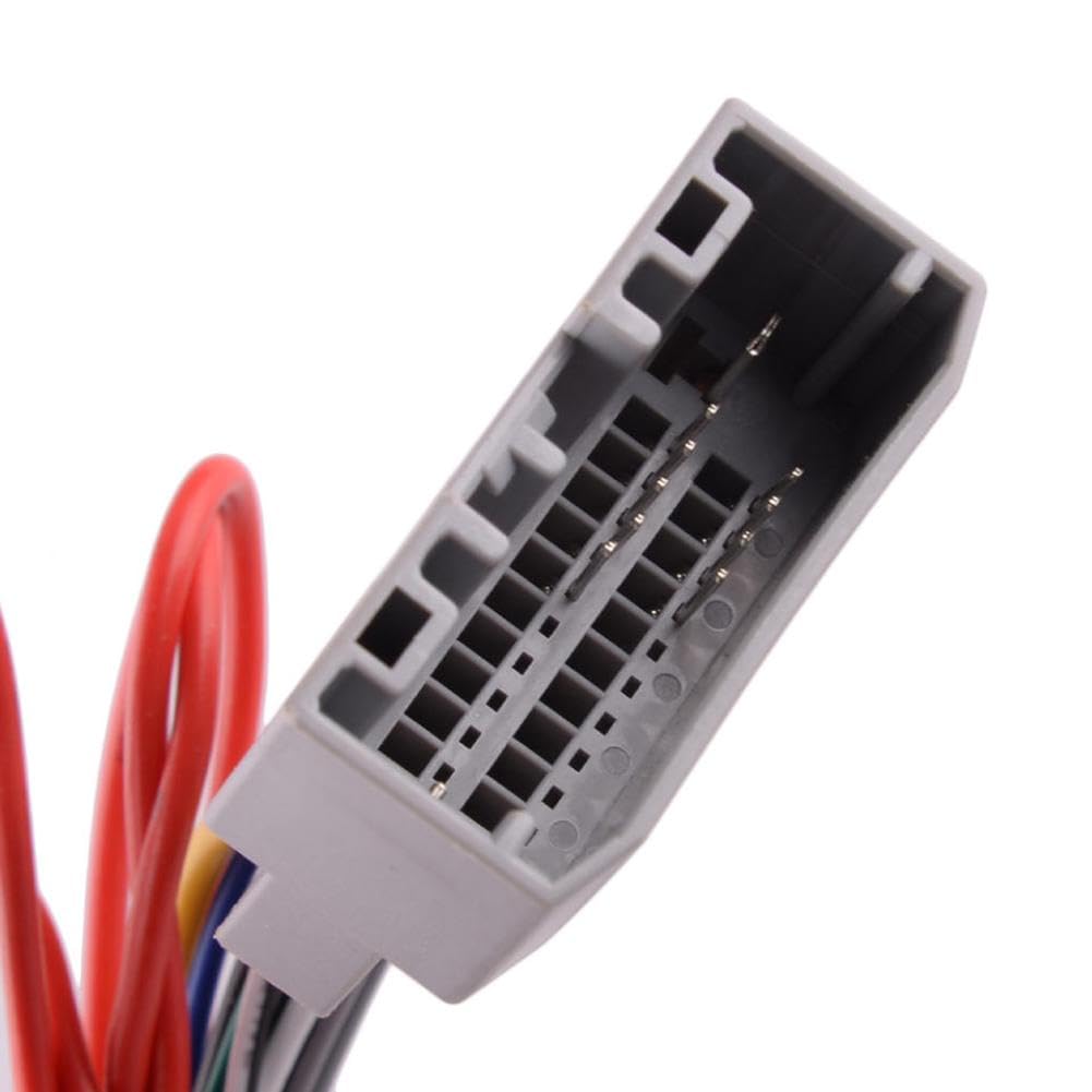Arnés de cables adaptador ISO para radio estéreo de coche Compatible con piezas de motocicletas automotrices cargador de brújula Journey Dakota