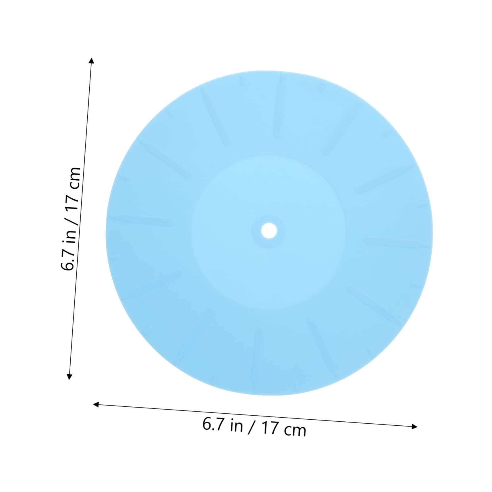 OFFSCH Professional Turntable Platter Mat Anti-static Record Protective Pad Vinyl Pad for Record Player