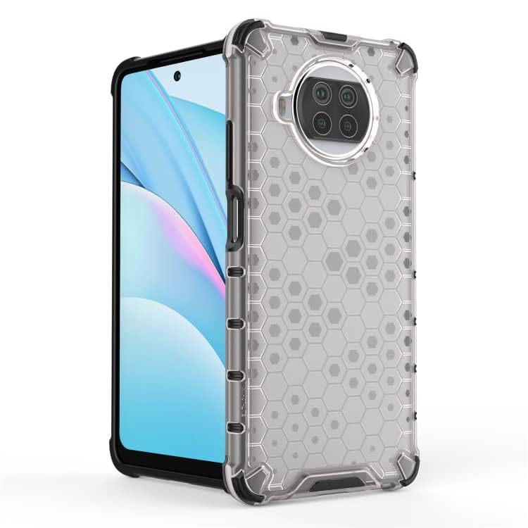 Image of Prime Retail Hard PC Back Case Cover for Mi 10i Anti Slip Ultra Thin Shockproof Reinforced Corners (Transparent)