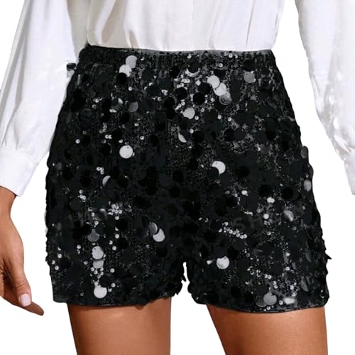 Short à paillettes femme pour banquet chic et tenue de soirée chic