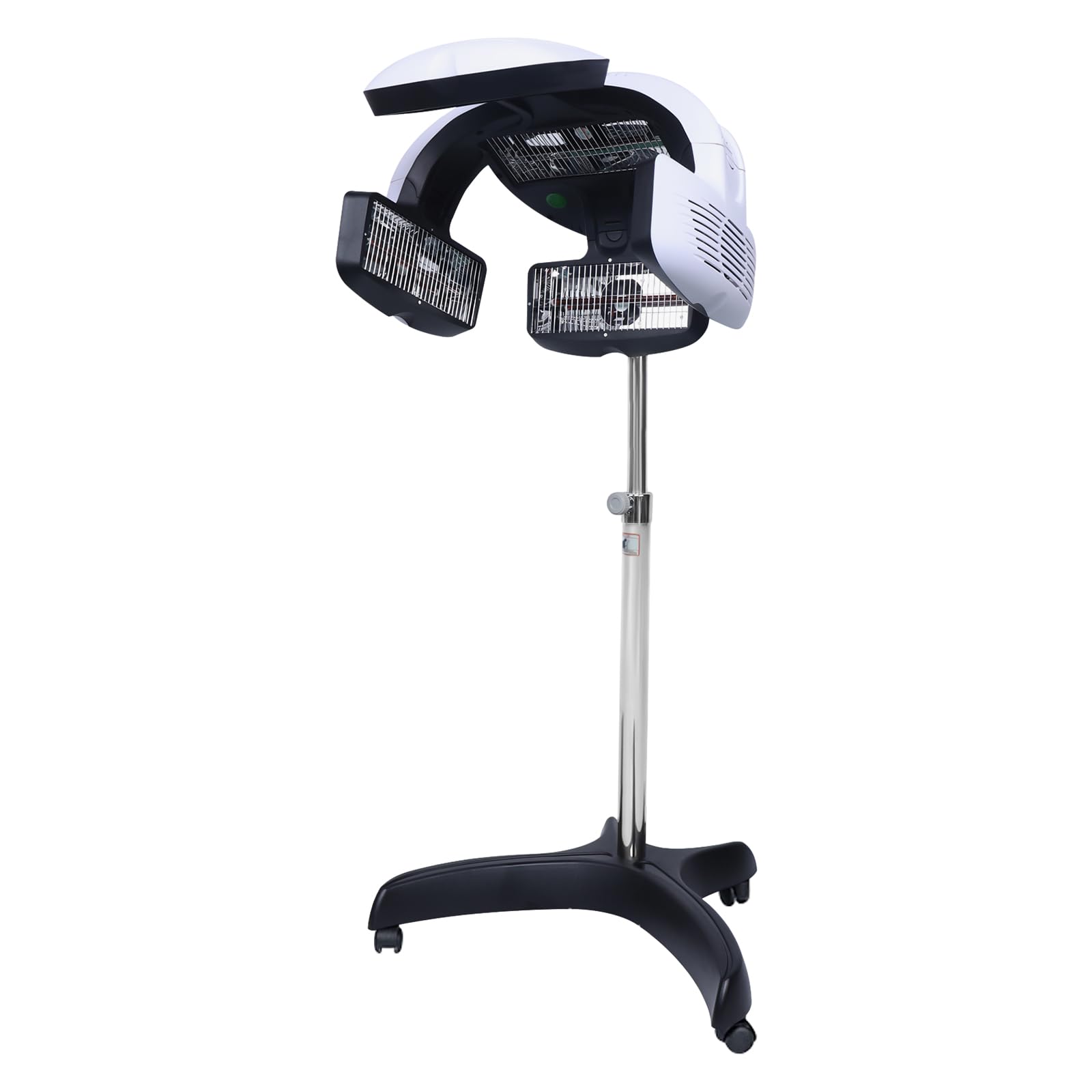Dryhauben,Trockenhaube,Infrarot Heizung Fön Dauerwelle,220V 1250W Stand Höhe verstellbar Salon Friseur Haarseckenhaube Heizungsprozessor,X-förmige Basis,Weithin in Friseursalons,Spas