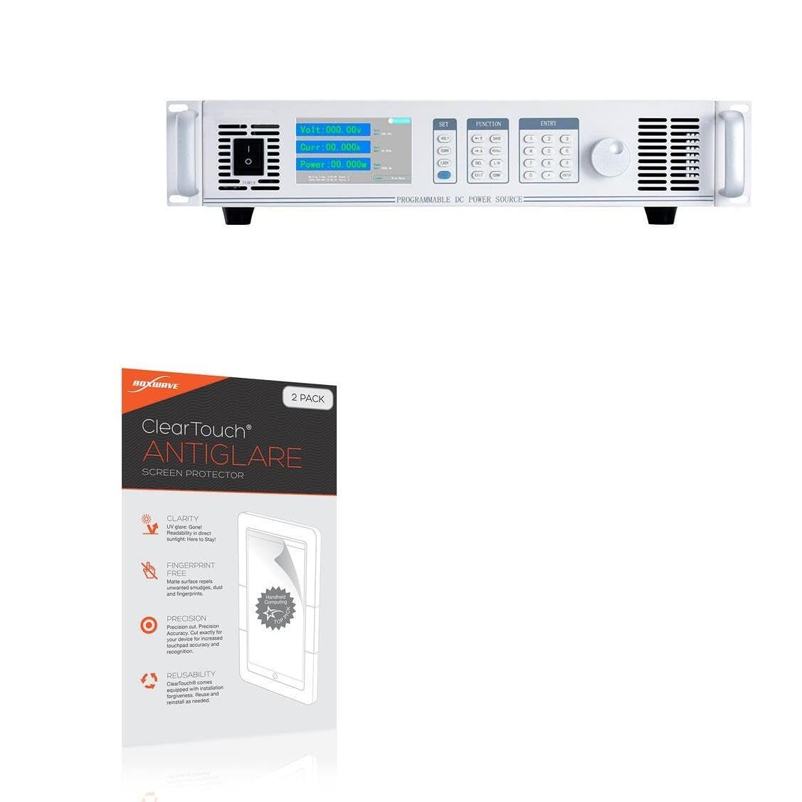 BoxWave Screen Protector Compatible with Owon OWP3060H - ClearTouch Anti-Glare (2-Pack), Anti-Fingerprint Matte Film Skin