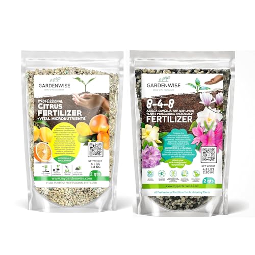 Fertilizante ácido granulados Gardenwise 8-4-8 128oz miniatura 1