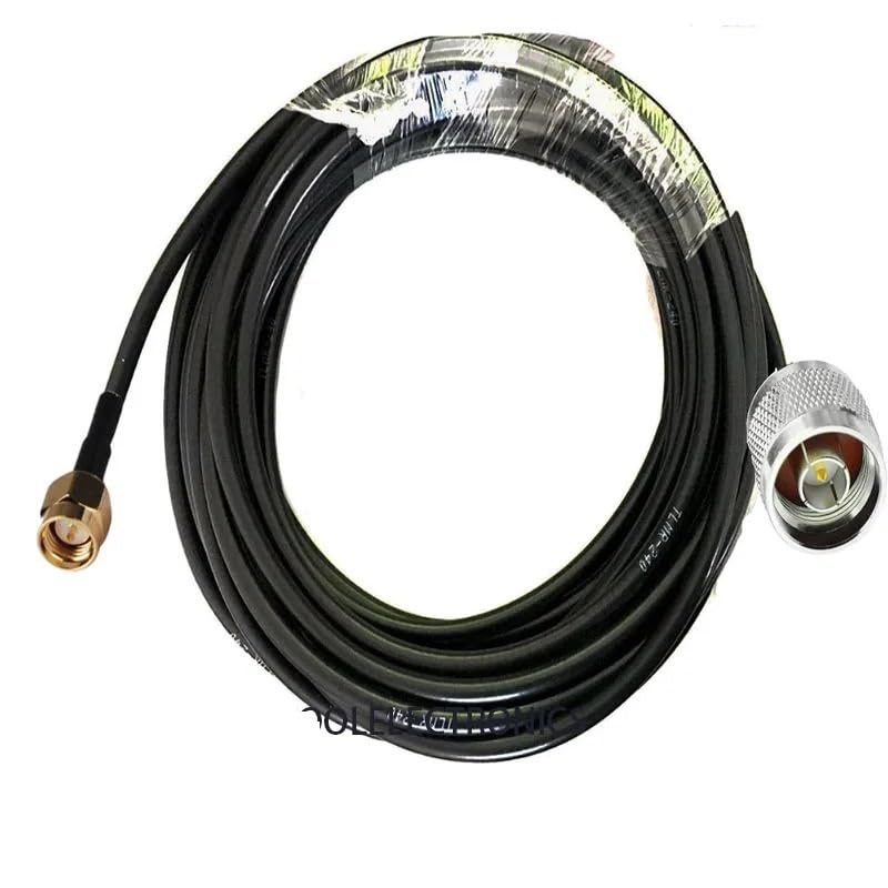 Câble coaxial LMR240 10m rallonge antenne SMA mâle N mâle faible perte pour routeur 4G 5G