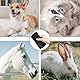 Pferdebürste, Haustier-Enthaarungsbürste, Pet Hair Removal Brush Grooming Tool, Hunde, Katzen, Schafe Care Brush, Pferde Zubehör, Haarentfernung Und Schönheitswerkzeuge Für Haustiere (Schwarz)