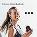 immagine 4Zamkol Cuffie Bluetooth Auricolari Bluetooth 5 Stereo Senza Fili, in Ear con Profilo Audio Premium 25 Ore Custodia da Ricarica, TWS Auricolare Sport per iPhone Samsung Huawei Xiaomi Oneplus PC