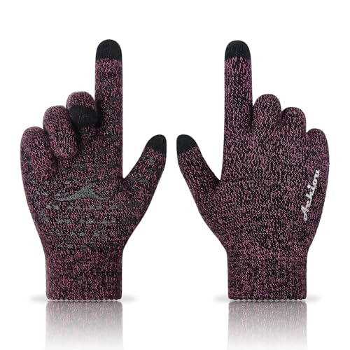 Achiou Winter Gloves, Glove for Men Women, Upgraded Touch Screen